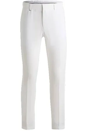 HUGO BOSS Pantalon van linnen canvas