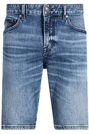 HUGO BOSS Maine-short van comfortabel stretchdenim