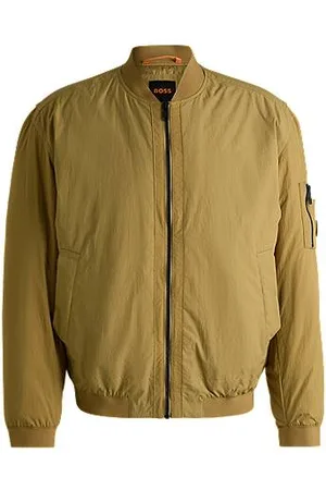 HUGO BOSS Waterafstotend bomberjack met logopatch