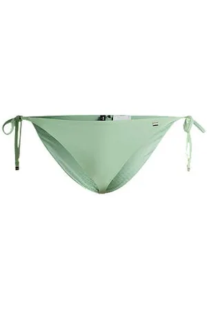 HUGO BOSS Bikinibroekje met strikbandjes opzij en SPF 50-bescherming