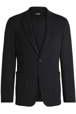 HUGO BOSS Slim-fit colbert van hoogwaardige stretchjersey