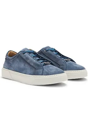 HUGO BOSS Lage Gary-sneakers van suède