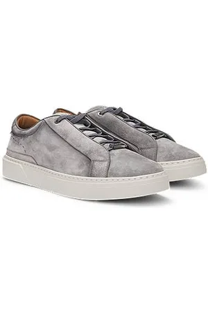 HUGO BOSS Lage Gary-sneakers van suède
