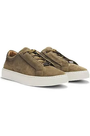 HUGO BOSS Lage Gary-sneakers van suède