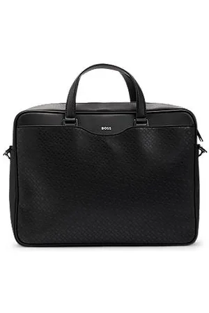 HUGO BOSS Aktetas met monogrampaneel