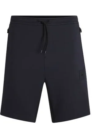 HUGO BOSS Shorts van een katoenmix met stretch