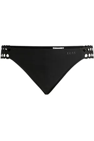 HUGO BOSS Bikinibroekje met SPF 50-bescherming en lasergesneden details