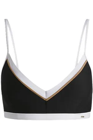 HUGO BOSS Bikinitop met SPF 50-bescherming in kenmerkende kleuren