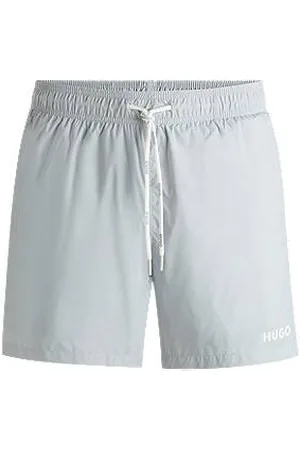 HUGO BOSS Volledig gevoerde zwemshort met contrastlogo