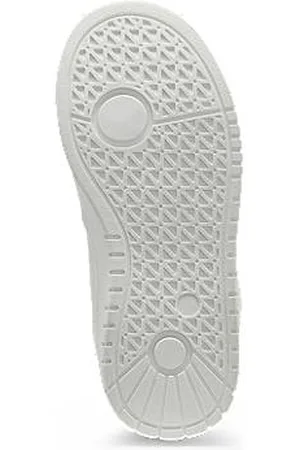 HUGO BOSS Kindersneakers van leer en stof