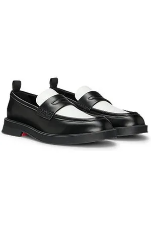 HUGO BOSS Loafers van imitatieleer