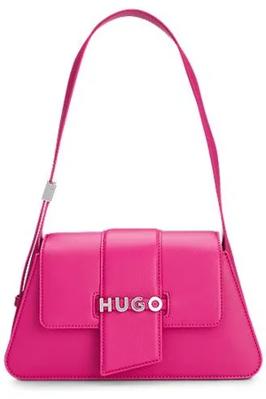 HUGO BOSS Schoudertas van imitatieleer met logodetail