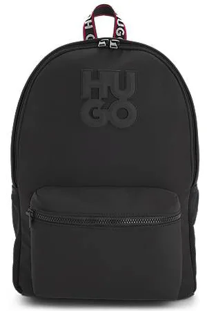 HUGO BOSS Rugtas voor kinderen met tweedelige logoprint
