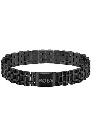 HUGO BOSS Armband van staal met magnetische logosluiting