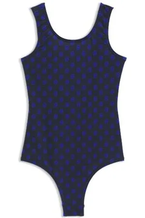 HUGO BOSS Badpak voor kinderen met lage rug en monogram