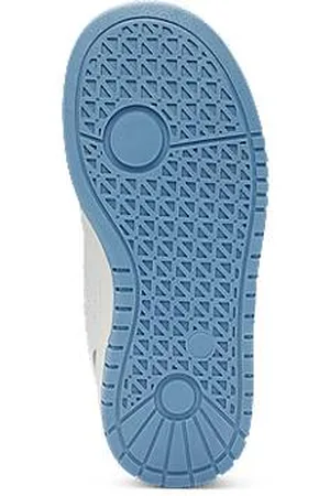 HUGO BOSS Kindersneakers van leer en canvas