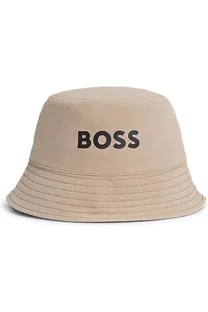 HUGO BOSS Omkeerbare vissershoed voor kinderen van ripstopmateriaal en katoen
