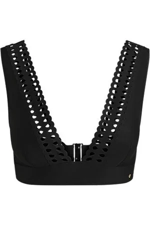 HUGO BOSS Bikinitop met SPF 50-bescherming en lasergesneden details