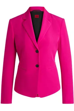 HUGO BOSS Slim-fit blazer van stretchmateriaal