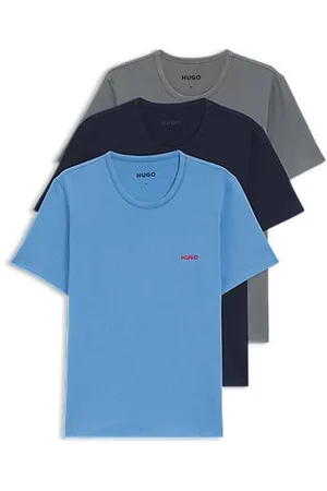 HUGO BOSS Set van drie ondershirts van katoenen jersey