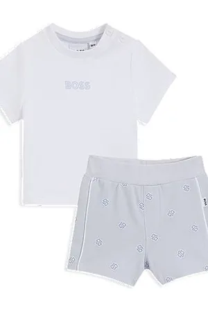 HUGO BOSS Shorts en T-shirt in geschenkverpakking voor baby