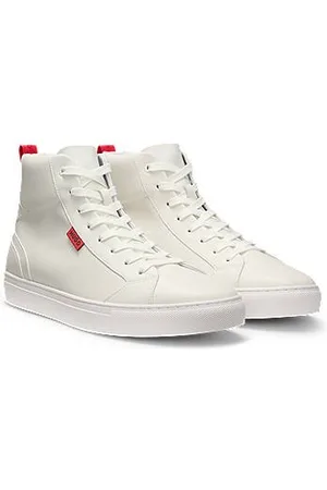 HUGO BOSS Hoge sneakers van imitatieleer