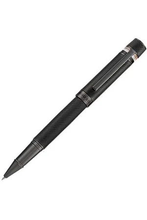 HUGO BOSS Inktroller met gestructureerde huls en kenmerkend gestreepte ring
