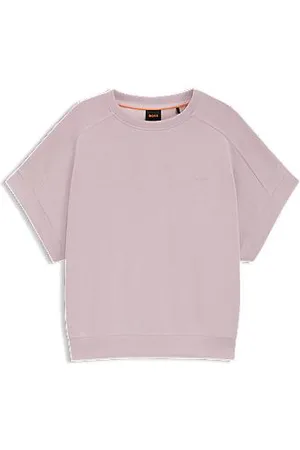 HUGO BOSS Regular-fit T-shirt met handgeschreven logo