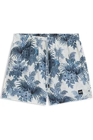 HUGO BOSS Volledig gevoerde zwemshort met nieuwe print