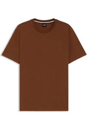 HUGO BOSS T-shirt van katoenen jersey met logodetail