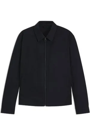 HUGO BOSS Jas van een katoenmix met ritssluiting uit de BECKHAM x -collectie