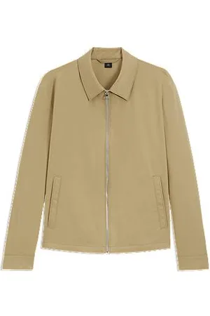 HUGO BOSS Jas van een katoenmix met ritssluiting uit de BECKHAM x -collectie
