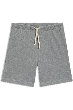 HUGO BOSS Oversized-fit short van katoenen sweatstof uit de BECKHAM x -collectie