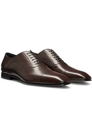 HUGO BOSS BECKHAM x -oxfordschoenen van gepolijst leer