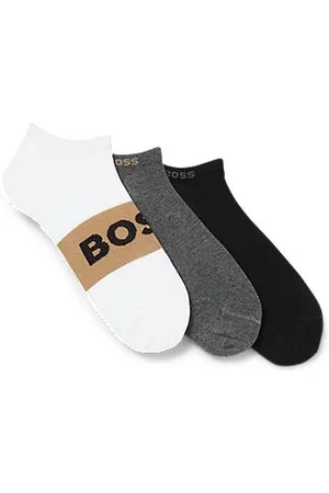 HUGO BOSS Set van drie paar enkelsokken van een katoenmix