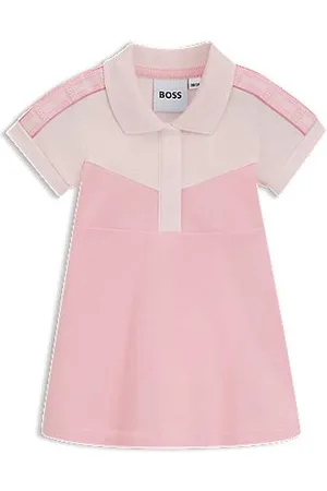 HUGO BOSS Babyjurkje van piqué van stretchkatoen