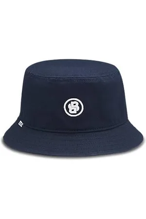 HUGO BOSS Vissershoed voor kinderen van katoen met Double B-monogram