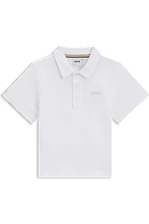 HUGO BOSS Kinderpolo van katoen met geborduurd logo