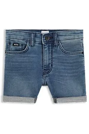 HUGO BOSS Kindershorts van stretchdenim