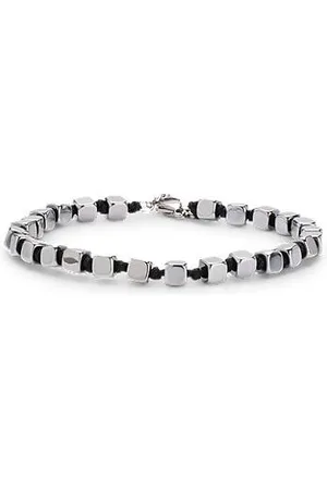 HUGO BOSS Armband met stalen blokjes