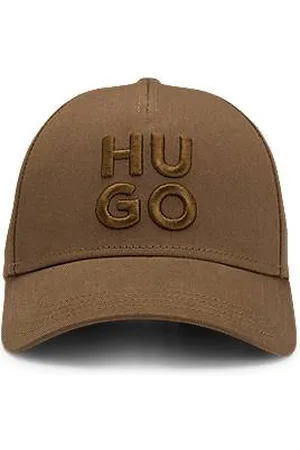 HUGO BOSS Pet van katoenen twill met logostiksel