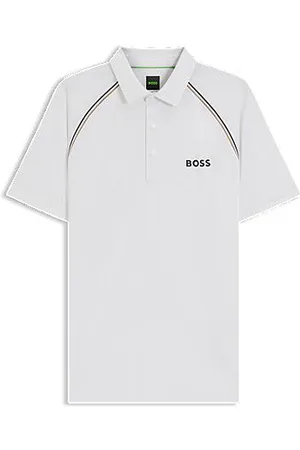 HUGO BOSS Actief slim-fit poloshirt met geurbeheersing
