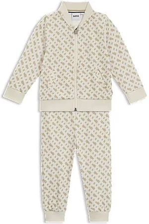 HUGO BOSS Trainingspak voor kinderen met all-over monogrampatroon