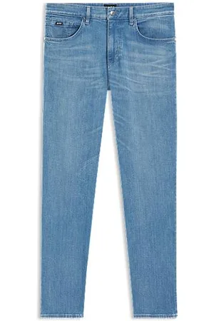 HUGO BOSS Regular-fit Maine-jeans van comfortabel stretchdenim