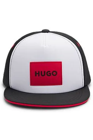 HUGO BOSS Kinderpet met voorkant van schuim en logopatch