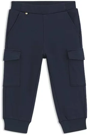 HUGO BOSS Cargobroek voor kinderen van stretchpiqué