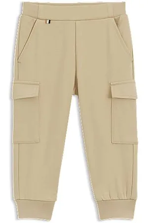 HUGO BOSS Cargobroek voor kinderen van stretchpiqué