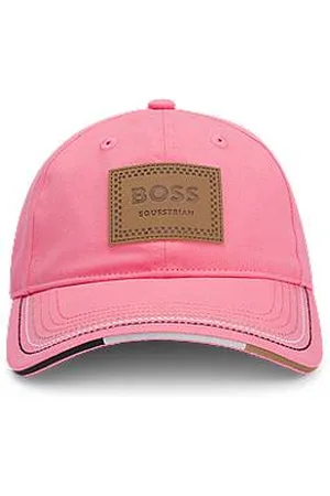 HUGO BOSS Cap met retro-geïnspireerde logopatch voor ruiters