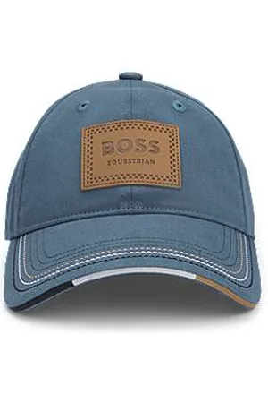HUGO BOSS Cap met retro-geïnspireerde logopatch voor ruiters