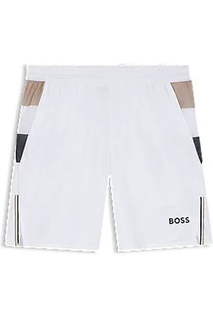 HUGO BOSS Actieve tennisshort van stretchstof met vochtregulatie